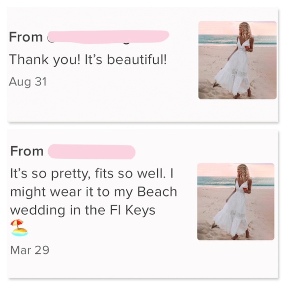 Boho V-Neck Long White Fit & Flared Cami Dress - Picture 12 of 13